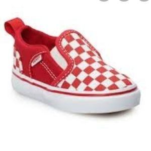 Toddeler red vans